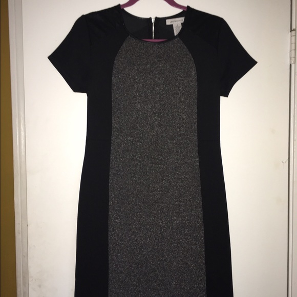 Liz Claiborne Dresses & Skirts - Black & White Tweed Knee Length Dress