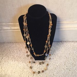 3 stand necklace