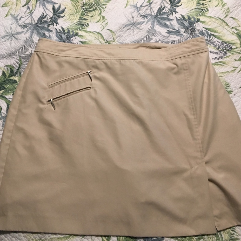 Beige Skort