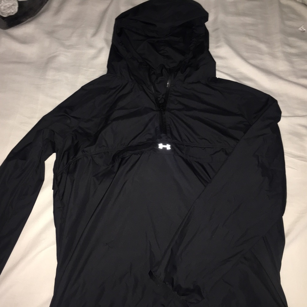 NWOT Never Worn Under Armour Windbreaker Black