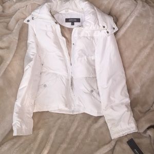 White Kenneth cole jacket never used or worn!