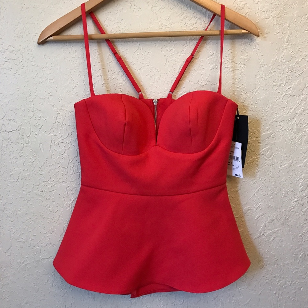 Kendall and Kylie Design , Breezy Paprika Camis, S