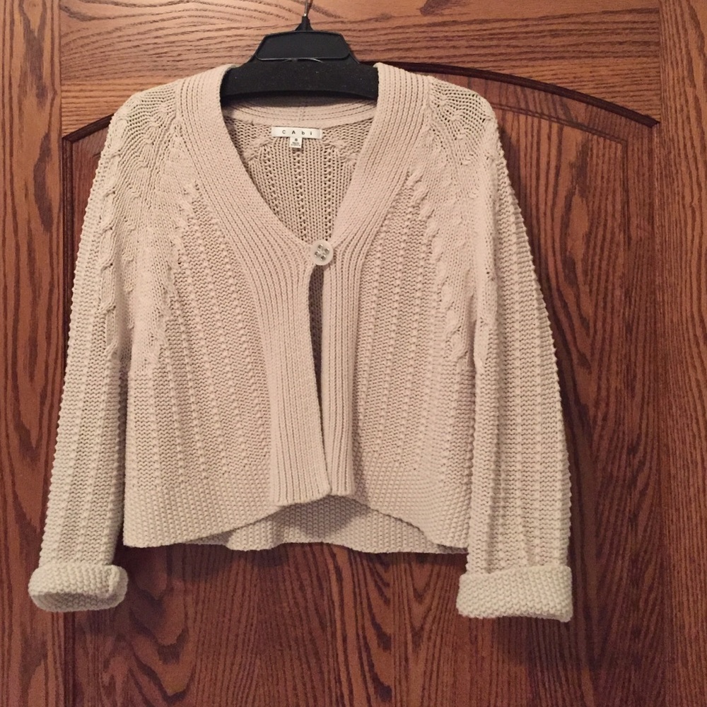 Cabi shrug sweater.
