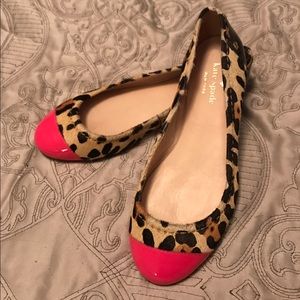 Kate Spade Leopard Print flats