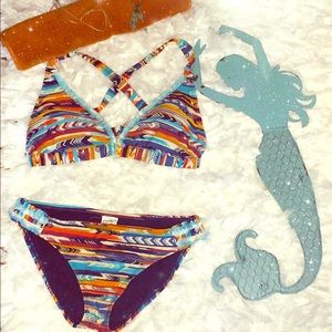 🔥👙Lucky Brand BOHO Bikini