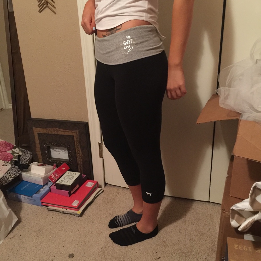 Victoria secret pink capris