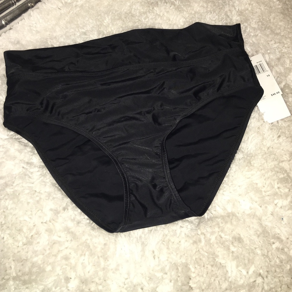 High waisted bikini bottom