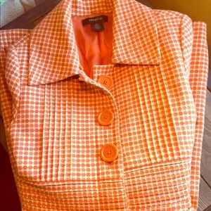 Vintage inspired orange coat 🍑🍑🍑