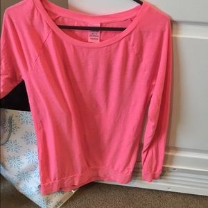 Pink long sleeve shirt