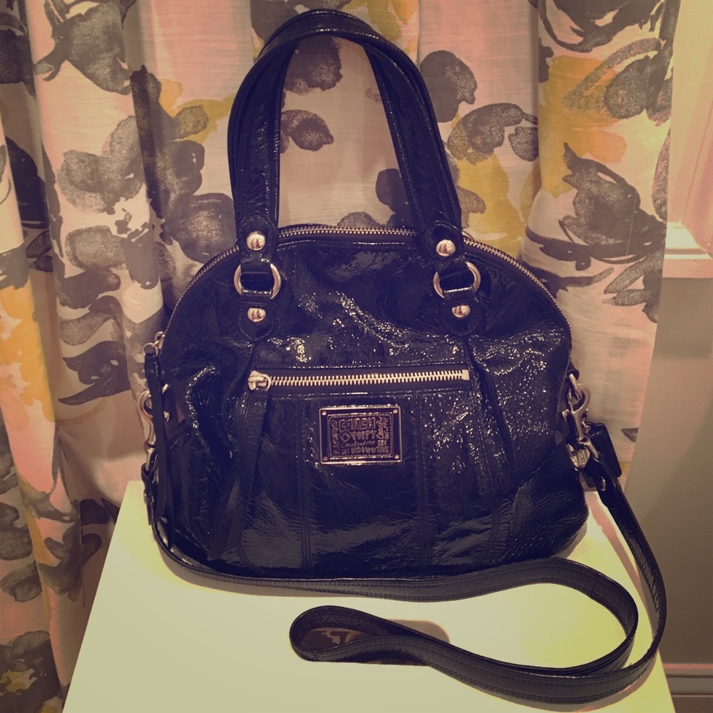 Coach Patent Leather Poppy Bag