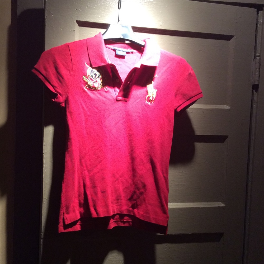 Red Ralph Lauren polo