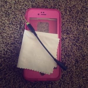 Pink Iphone 6 LifeProof case