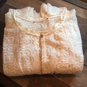 Vintage inspired lace dress/swimsuits cover