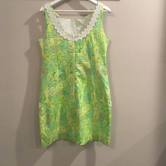 Multicolor Lilly Pulitzer Dress with Pockets - Picture 2 of 4