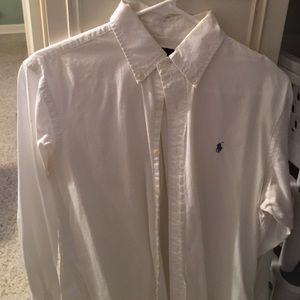 White Oxford Cloth button down