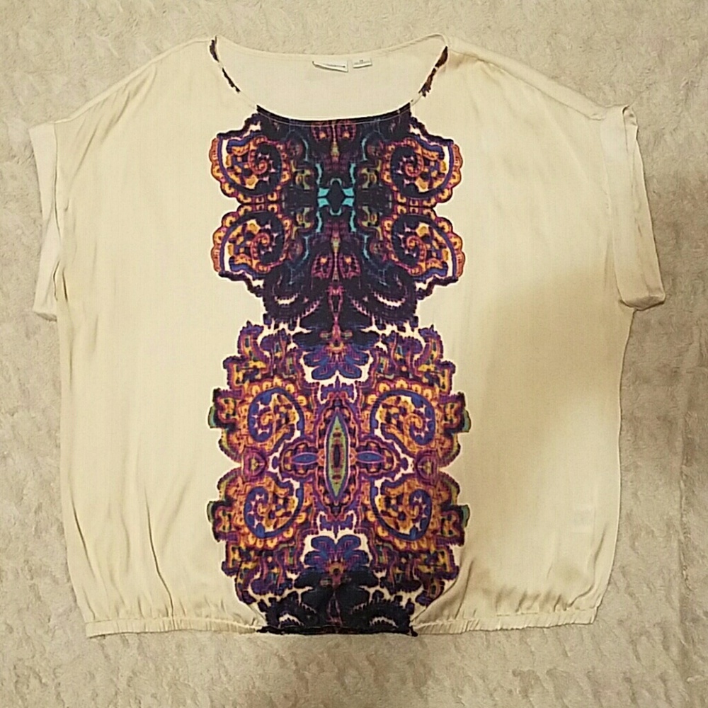 Blush Printed Blouse