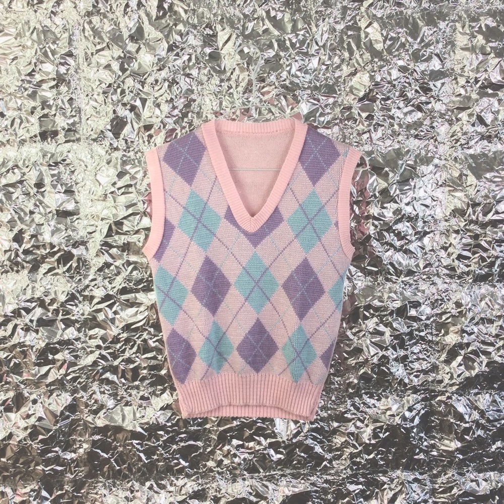 Vintage sweater-vest