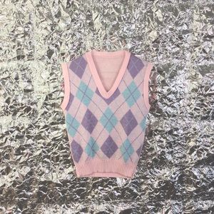 Vintage sweater-vest