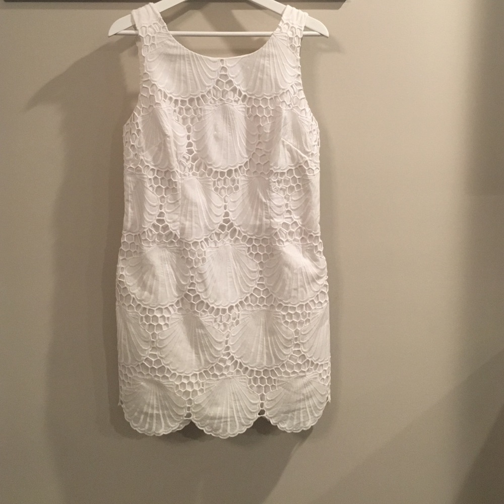 White Lace Lilly Pulitzer Dress