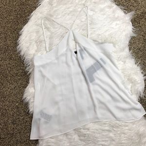 [BCBG MaxAzria] NWT Sheer White Tank