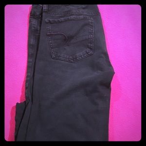 American Eagle skinny jeans.