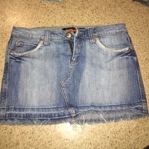 Jean skirt