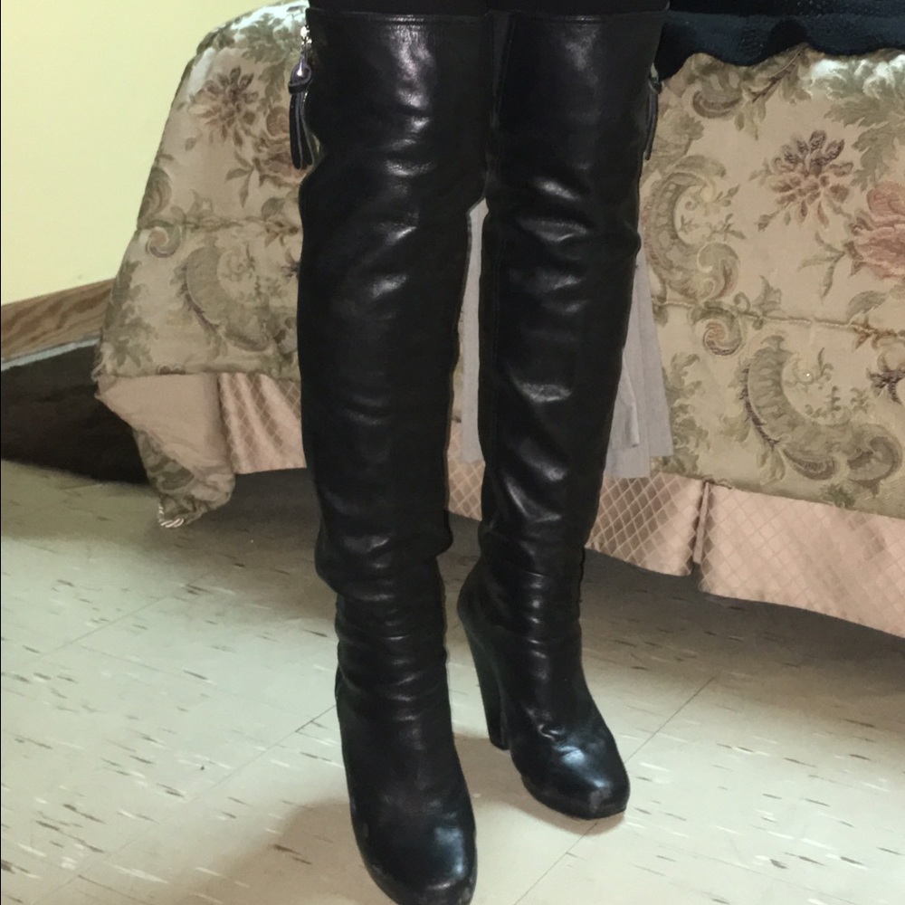Barbara Bui thigh high boots size 9