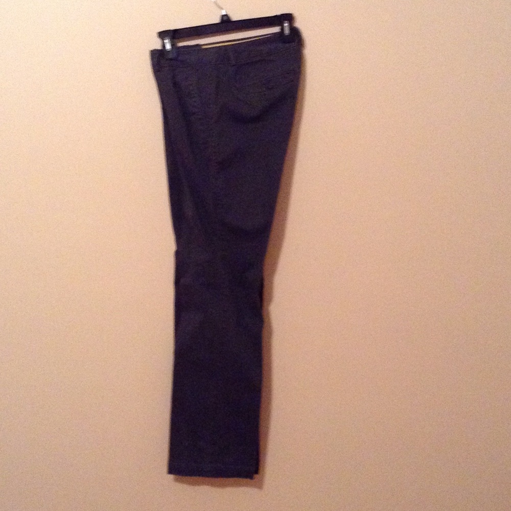 Dockers, like new, slate-gray boot cut trousers.