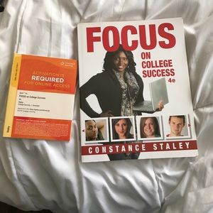 Focus on college success with access code