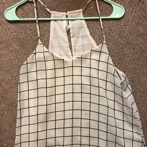 Limited silk tank top