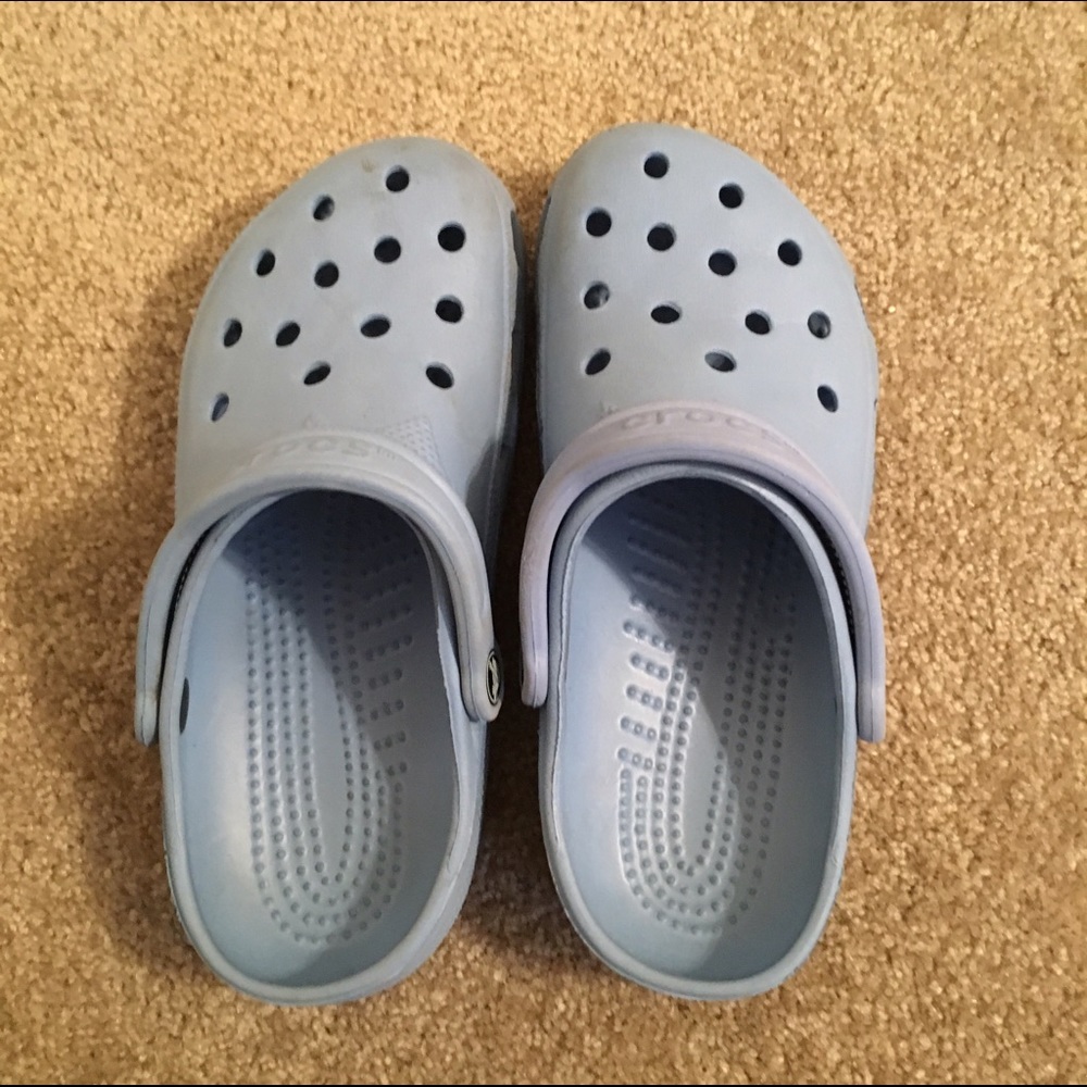 Blue Crocs