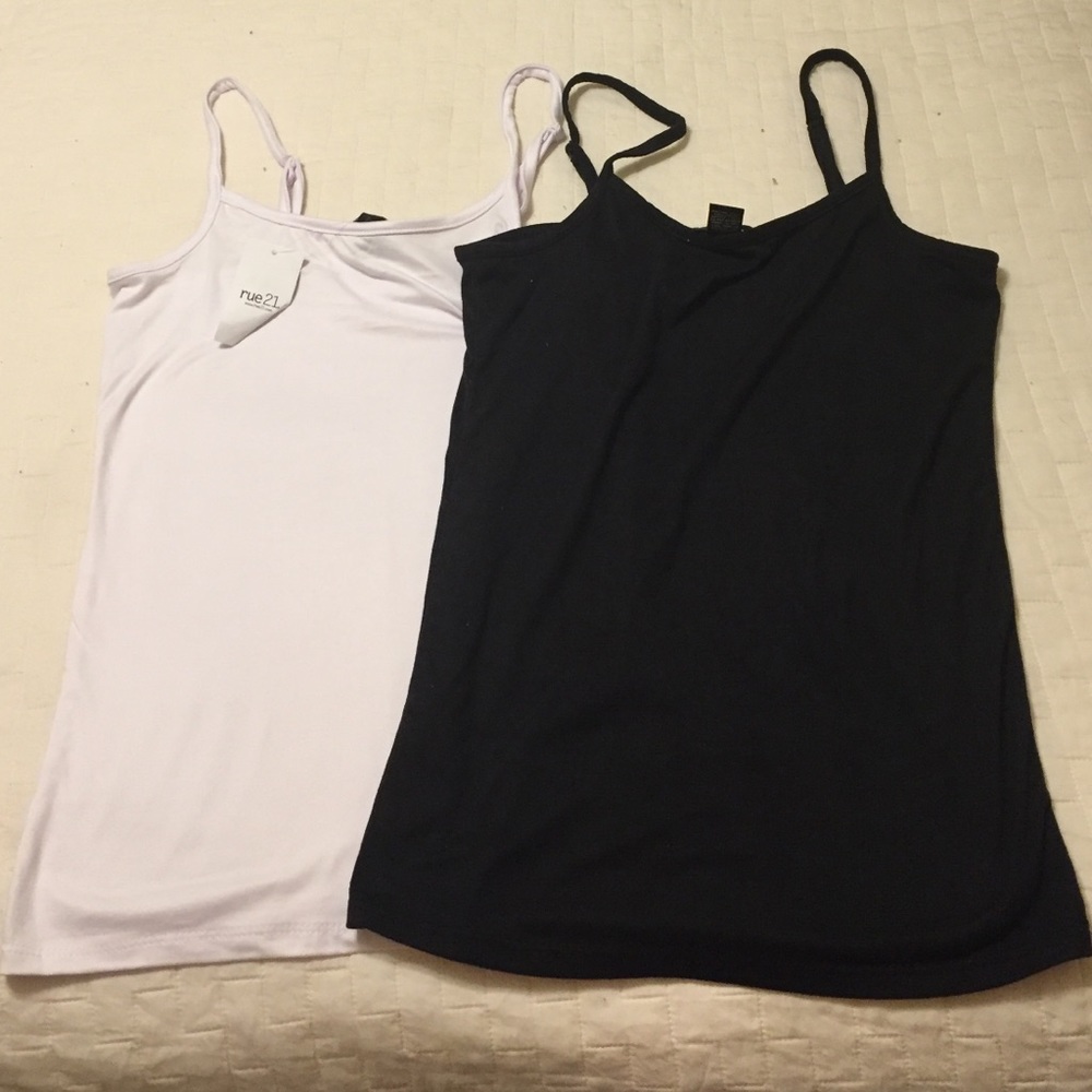 🖤2 PK! Black & White basic cami's! 🖤 for HisMrs