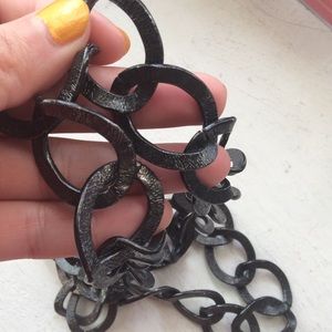 *New Listing* Black Guess chain necklaces