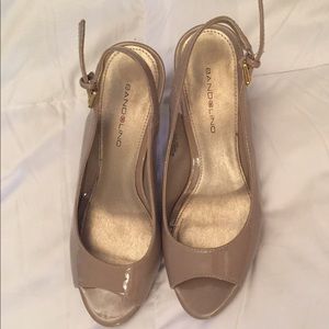 Nude Bandolino Heels