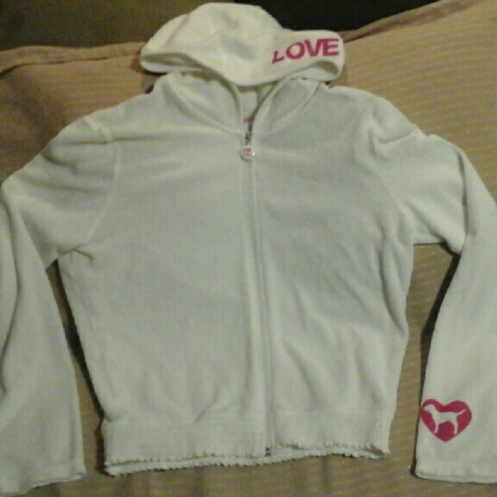 Victoria secrets terrycloth hoodie