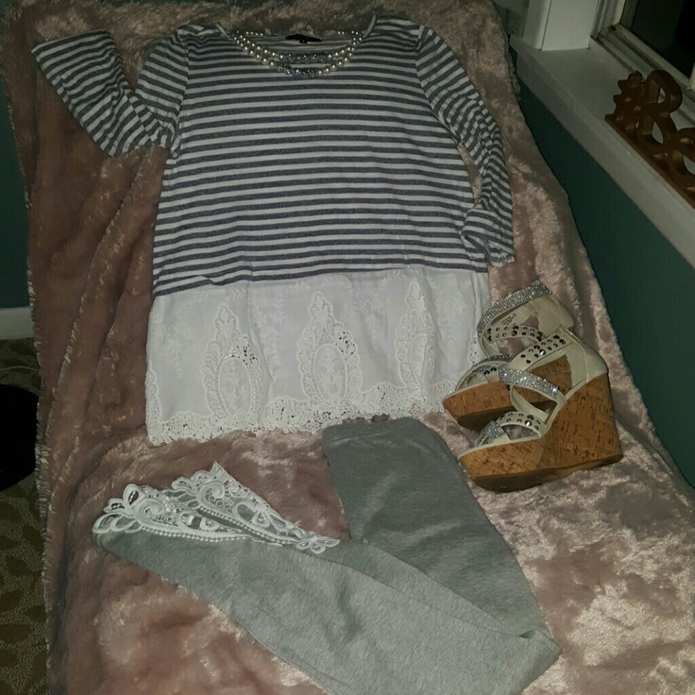 Top and legging set