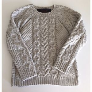 Coach cable knit sweater - size M