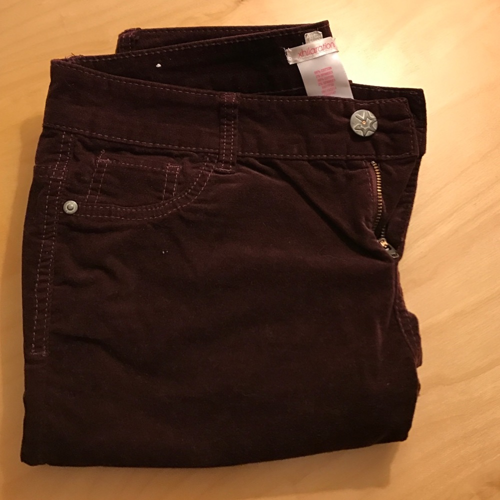 Velvet pants