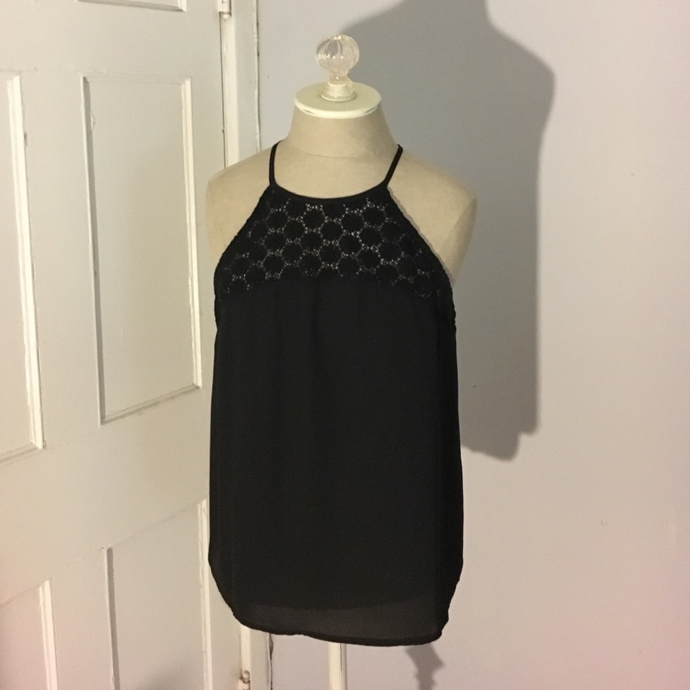 5 for $25 - Black halter top
