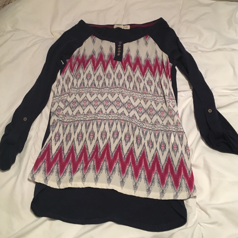 3/4 sleeve top