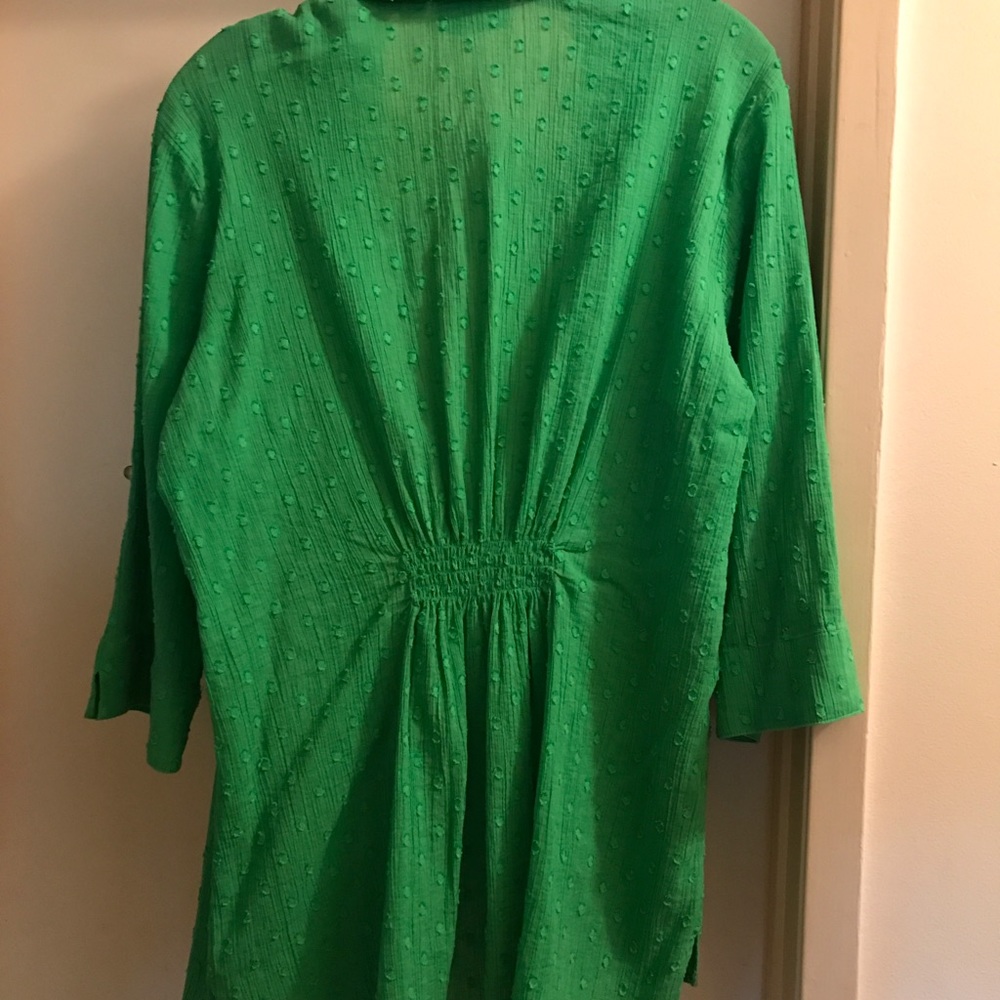Green blouse - Picture 2 of 2