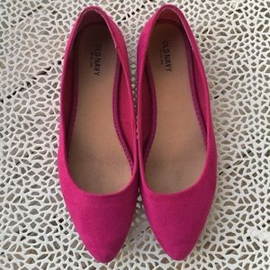 Pink old navy flats