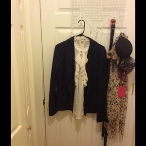 Long sleeve white shirt