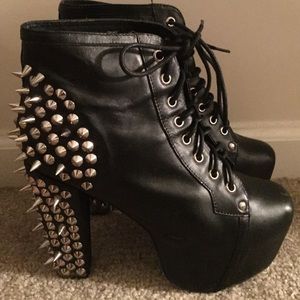 Jeffrey Campbell Spiked Booties
