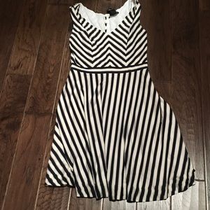 Navy and White dress