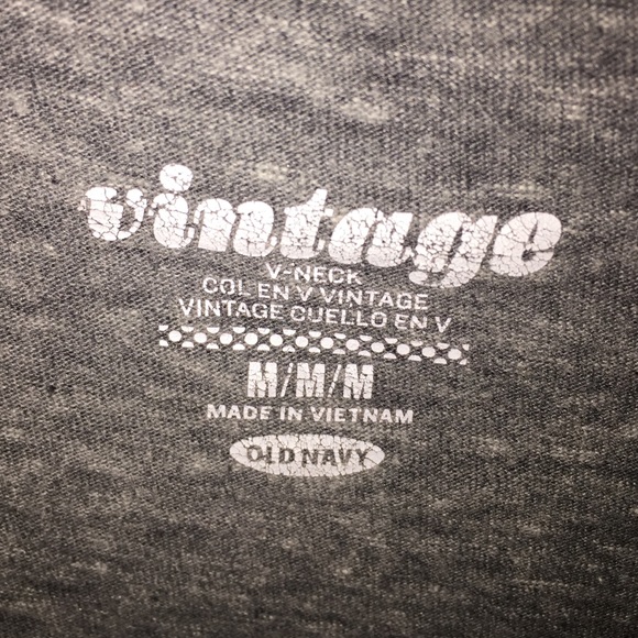 Old Navy Vintage V neck - Picture 2 of 3