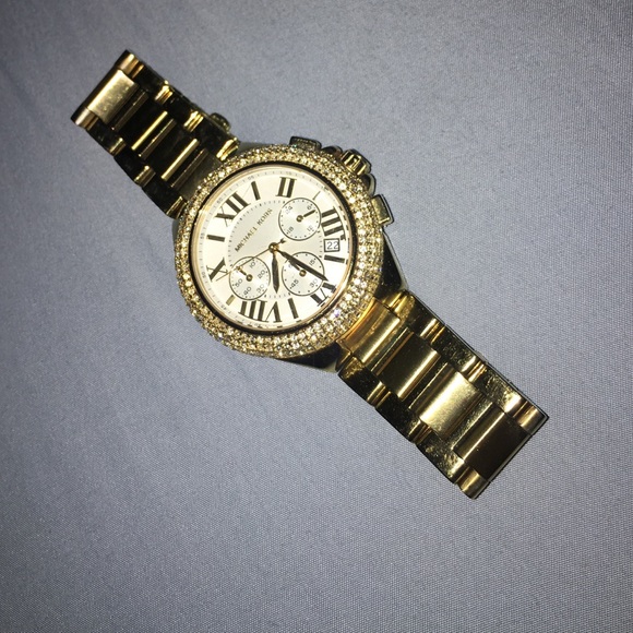 Michael Kors gold watch womens