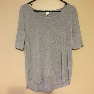 Elbow length top