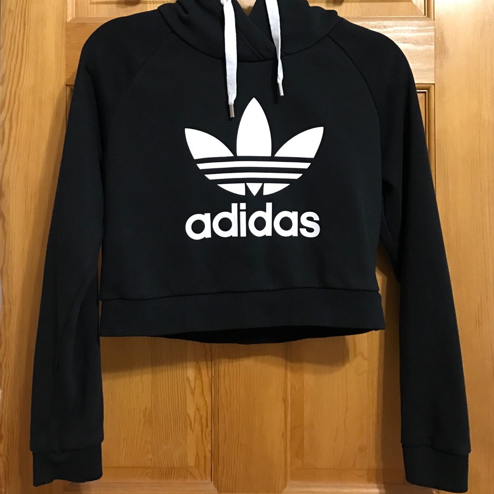 Adidas (Cropped) Hoodie