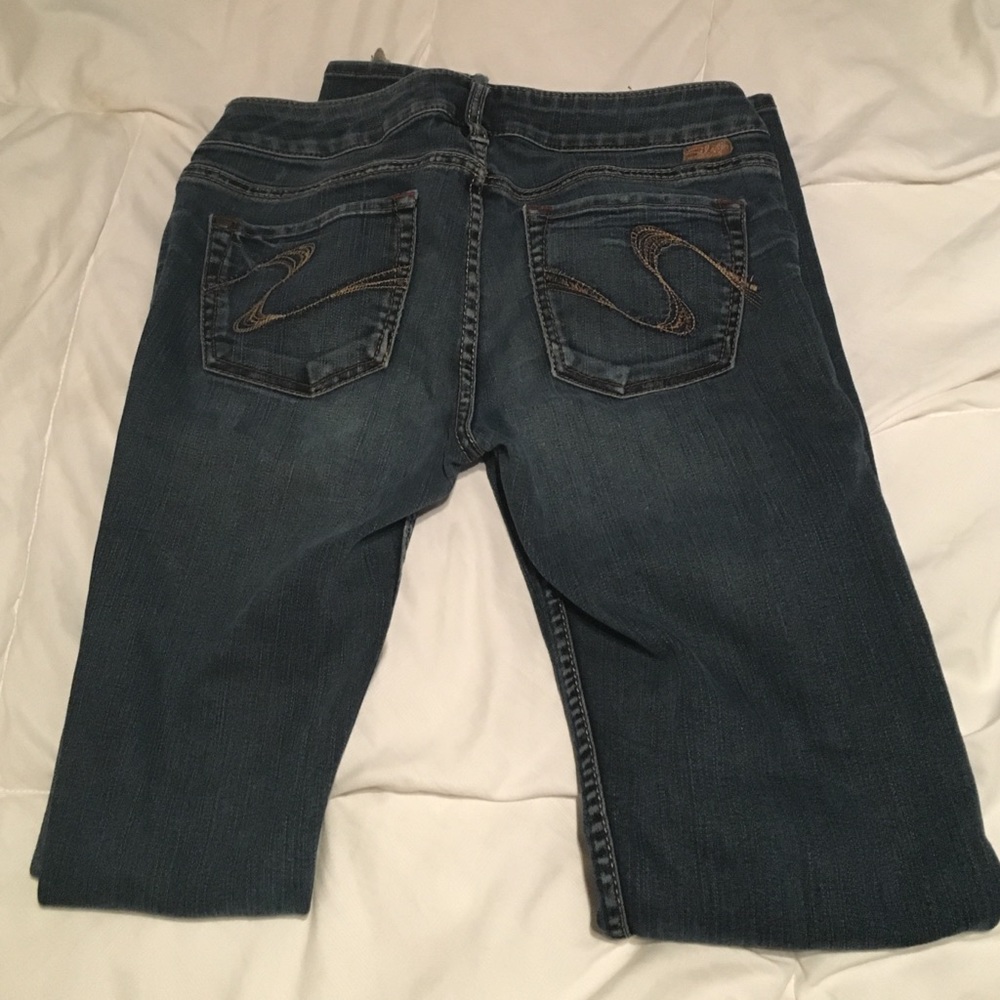 Silver jeans